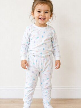 Vintage Carter's 80s Toddler PJs – Long Sleeve Footie Ice Cream Cones | Size 2T